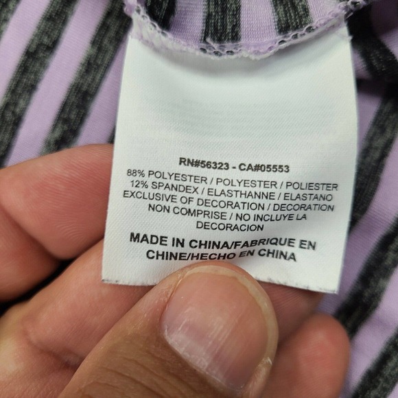 Nike Polo Shirt Men's Large Purple Black Tour Performance Golfer Golf Dri-Fit - Picture 6 of 12